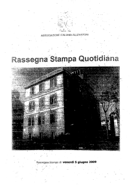 Page 1 ¿ma? `ÍQHE i TAL f E Rassegmag ` 5 giugno 2009 empa dì