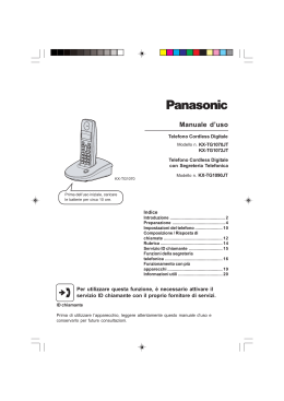 Manuale d`uso