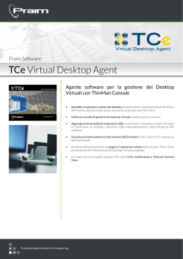 TCe Virtual Desktop Agent