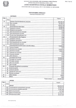 Via della Bufalotta, 229 CF. 80412380588 CM. RMPS44000B