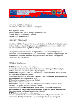 Seconda circolare