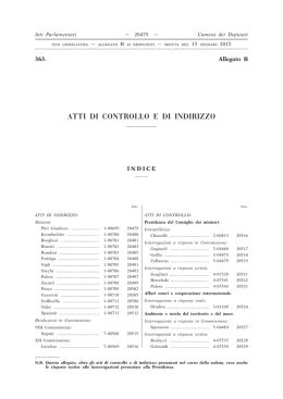 Intero - Camera dei Deputati
