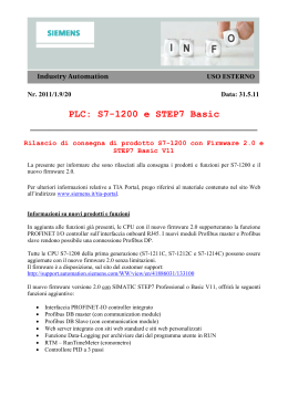 PLC: S7-1200 e STEP7 Basic