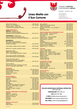 l`elenco telefonico del municipio in formato pdf
