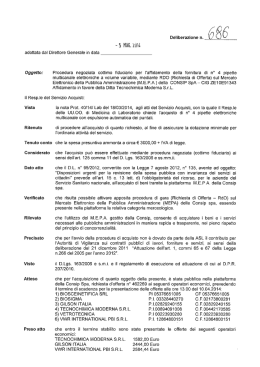Delibera del 5 Maggio 2014, N. 686 [file]