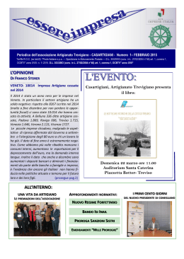 L`OPINIONE ALL`INTERNO: