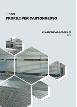 Scarica il catalogo "profili per cartongesso"