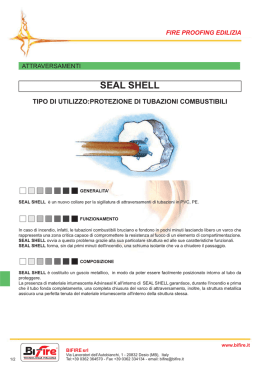 SEAL SHELL - Piemme Estintori