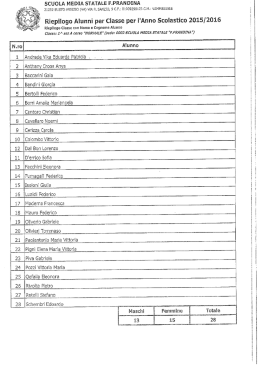 SCUOLA MEBIA STATALE F.PRANDIN&Agrave;