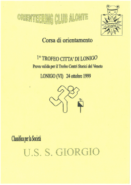 Classiﬁca - Marathon Club Trento