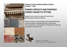 Via Omero 14 - 00197 Roma RSVP: tel. 06 320 15 96