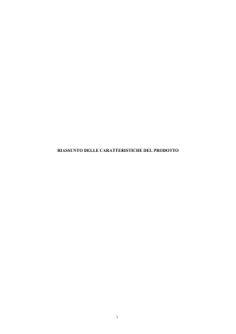 Indicazioni - Agenzia Italiana del Farmaco