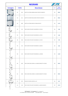 Listino FM Negrari 2015