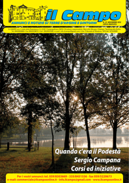 Numero 33 Novembre 2012