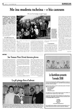 La Quotidiana, 1.12.2009