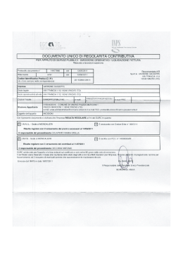 DURC - Varrone premiazioni