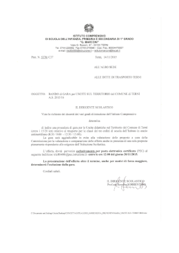 Viale G. Rossini, 87 &mdash; 05100 TERNI