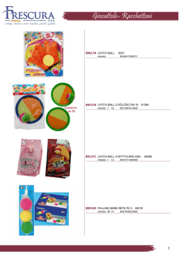 Giocattolo- Racchettoni