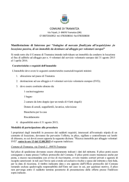 avviso locazione sve