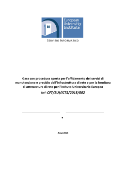 Ref: CFT/EUI/ICTS/2015/002