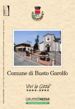GUIDA BUSTO GAROLFO - Noi Cittadini in TV