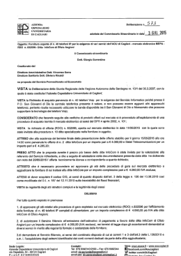 Deliberazione n. 573 del 03.06.2015