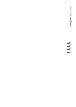 Listino prezzi Price list