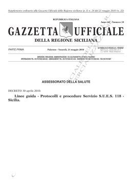 N. 24-Venerd&igrave; 21 Maggio 2010- Supplemento Ordinario