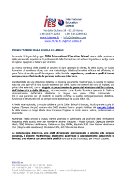 Via della Giuliana 38 - 00195 Roma +39 063741268 +39