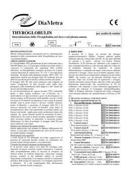 THYROGLOBULIN - X-Lab Solutions SRL