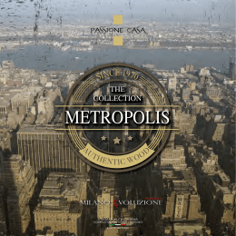 Metropolis - Passione Casa
