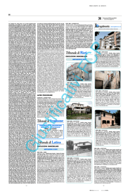 Il Messaggero ed. Nazionale del 20.01.2013
