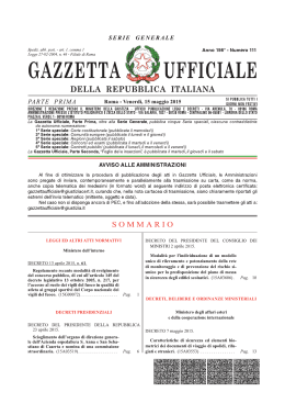 Decreto 8 maggio 2015