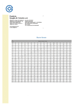 scarica pdf - Fonderia Quaglia & Colombo srl