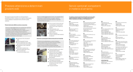 Prestare attenzione a determinati prodotti edili Servizi cantonali