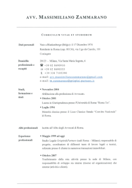 Network Scan Data - Residenza Michelangelo