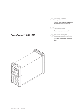 TransPocket 1100 / 1200 - Distribuidora Productos Industrial de