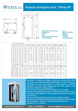 Scarica la scheda pdf
