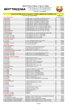 apri listino 2016