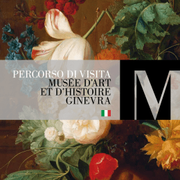 PERCORSO DI VISITA MUSéE D`ART ET D`HISTOIRE