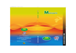 CATALOGO GENERALE 2008 MOTORPARTS
