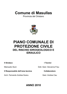 Scarica Piano - Comune di Masullas