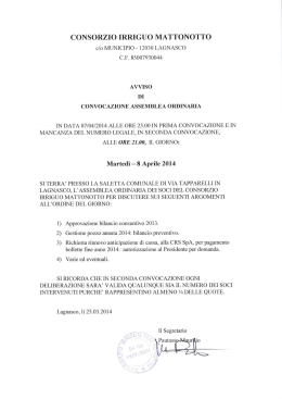 consorzio irriguo mattonotto cio municipio