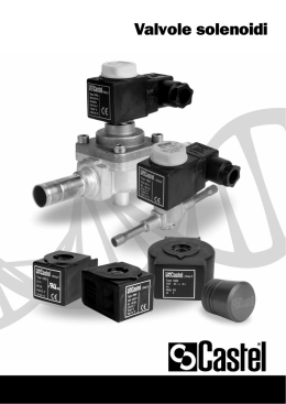 Valvole solenoidi