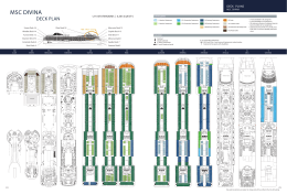 Deck Plan - MSC Cruises