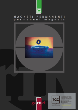 injected plasto-neodymium - RCC INDUSTRIAL SOLUTIONS