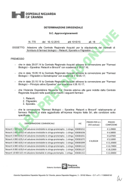 OSPEDALE NIGUARDA CA` GRANDA