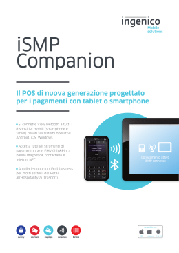 Depliant iSMP Companion
