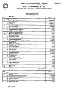 ISTITUTO COMPRENSIVO ALBANO 00041 ALBANO LAZIALE (RM