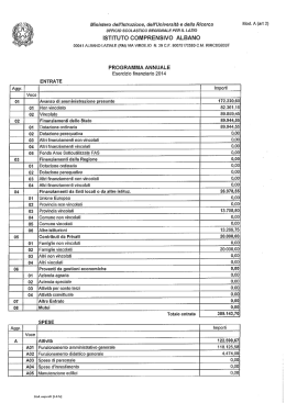 istituto comprensivo albano 00041 albano laziale (rm) via virgilio n